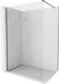 Mexen Kioto-X paroi de douche Walk-in 110 x 200 cm, transparent 10 mm, gris canon brossé