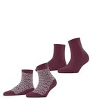 Esprit Korte sokken Heart Pattern 2-Pack