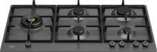 Bertazzoni La Germania Bertazzoni P905LPRONE Gas Kookplaat - Zwart