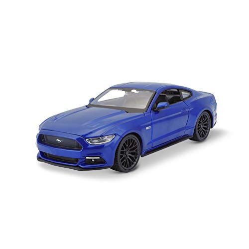 Bauer Spielwaren Maisto Ford Mustang GT (2015) - 1:24 - Blauw