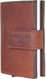 Strellson E-cage Brick Lane C-three Geldclip Portemonnee Leer Donkerbruin Mannen