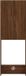 Equivera Meuble lave-linge - Brun - Bois