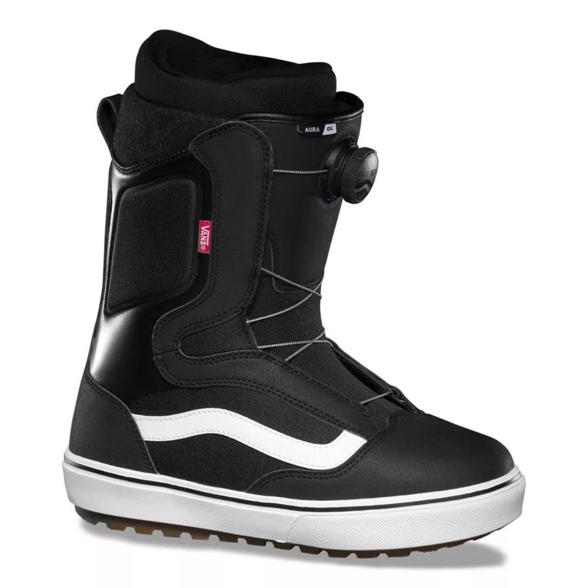 Vans MN Aura OG Snowboard Boot Men's Size 9 Black/White 20