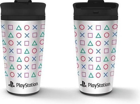 Playstation - Iconen Metalen Reisbeker - 450ml