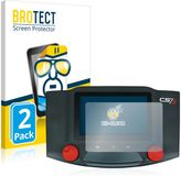BROTECT - Screenprotector voor Märklin Central Station 3 Plus - Folie Beschermfolie transparant 2 Stuks