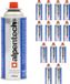 Alpentech 450ml gaspatroon, EN417 conform, isobutaan, EPS systeem, IK301 - Set van 14 stuks