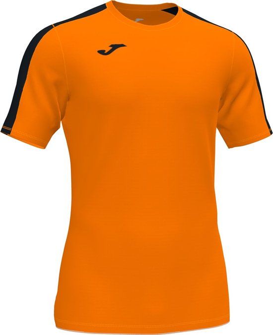 Joma Academy III Shirt Korte Mouw Heren - Oranje / Zwart - Maat M