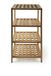 Rekken. Excelsa Eco Living Rek, 4 planken, bamboe, bruin
