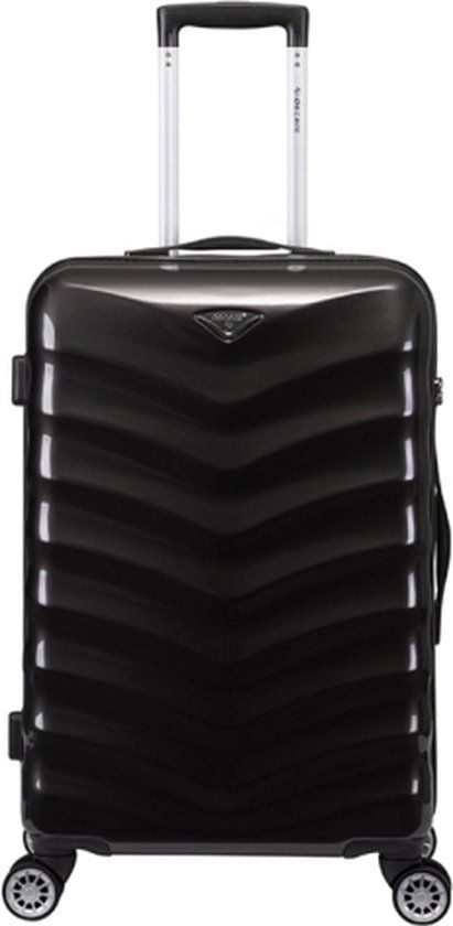 Decent EXCLUSIVO-ONE Medium Suitcase 67x43x26cm - Hardcase - TSA Lock - Anthracite