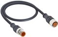 Lutronic 1092 Sensor/actuator aansluitkabel M12 Aantal polen (sensoren): 4 Stekker, recht 0.60 m 1 stuk(s)