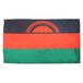 AZ FLAG Malawi vlag 150 x 90 cm met 4 ogen, Malawi paviljoen voor balkon of muur