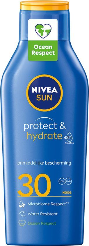 NIVEA SUN Protect & Hydrate Zonnemelk SPF30 400ml