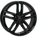 ALUTEC IKENU 5 trous diamant-noir 8.0Jx18 5x105 ET38