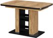 Vicco Eettafel Fenaro, Goudkleurig Eiken, 120-160 x 80 cm