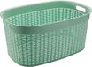 Hega Hogar Rotan line wasmand - mintgroen