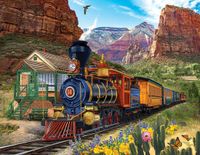 SunsOut Puzzle XXL pièces - Dry Gulch - 1000 pièces puzzle
