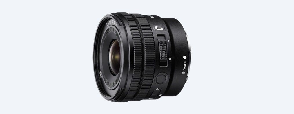 Sony E 10-20mm f/4.0 G PZ Lens - Black