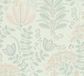 LivingWalls Famous Garden 393493 - Botanisch Vliesbehang - Groen Grijs Roze Oranje - 10,05 m x 0,53 m