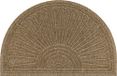 DUNE Kleen-Tex DUNE Halfmoon taupe - 55 x 85 cm
