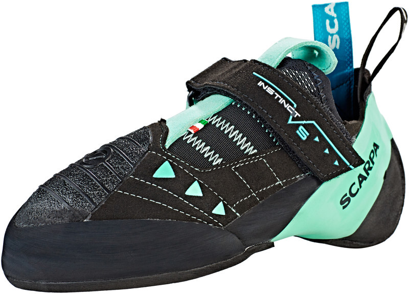 SCARPA Instinct VS klimschoenen Dames zwart/turquoise 2019 EU 37 Klimschoenen