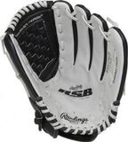 Rawlings Honkbal Softbal Handschoen RSB125GB Zwart/Grijs 12,5 inch