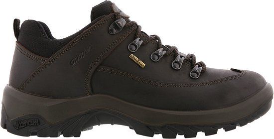 Grisport Brenta Low Wandelschoenen Unisex Leer Donkerbruin Maat 42