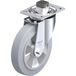 Blickle L-ALEV 200K-CS11-SG Zwenkwiel met rem Wieldiameter: 200 mm Draagvermogen (max.): 400 kg 1 stuk(s)