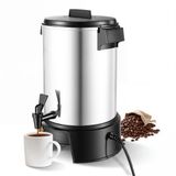 Latios Distributeur d'eau chaude - Chaudière à eau chaude commerciale - Capacité de 4,5 L - 30 Tasses - Puissance de 1190 W - Robinet anti-goutte - Contrôle automatique de la température - Inox