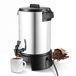 Latios Distributeur d'eau chaude - Chaudière à eau chaude commerciale - Capacité de 4,5 L - 30 Tasses - Puissance de 1190 W - Robinet anti-goutte - Contrôle automatique de la température - Inox