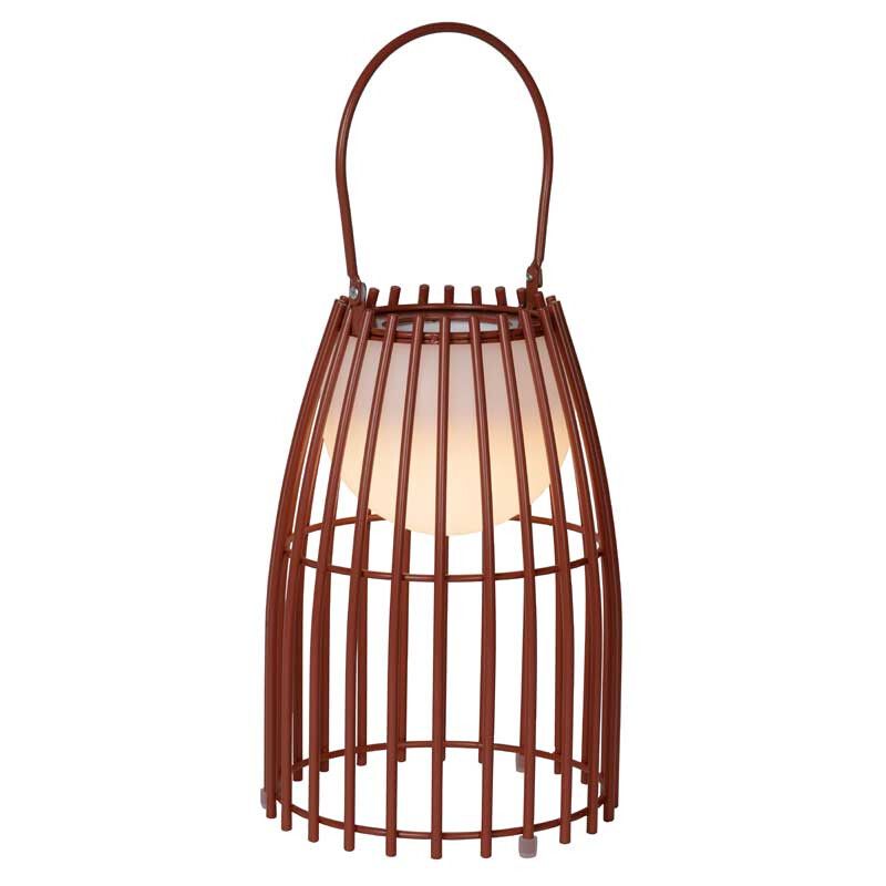 Lucide Fjara Tafellamp - Roest Bruin - Ø17,5 cm