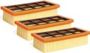 Kärcher Set de 3 filtres - Convient pour Karcher AD2 AD2 Batterie AD3 AD3.000 AD3200 AD3 Premium AD4 Premium Aspirateurs, 6.415-953.0