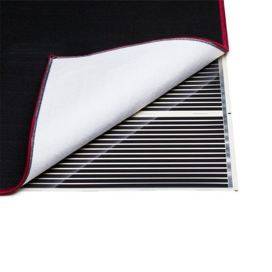 Quality Heating - 150 x 200 cm Carpet Heating - Rug Heating - Heating Mat - 180W with Dimmer - Power Adjustable - Energy Saving - Local Heating