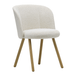 Vitra Mikado Chaise latérale Nubia Ivoire / Chêne Naturel