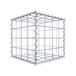 Gabion 40 cm x 40 cm x 40 cm (L x H x P), maille 10 cm x 10 cm, spirale