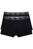 JP 1880 Boxershorts voor heren, grote maten, 2 stuks, zwart