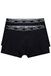 JP 1880 Boxershorts voor heren, grote maten, 2 stuks, zwart