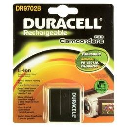 Duracell Camcorder Battery 7.4V 2500mAh Li-Ion - DR9702B