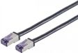 Lanview LVN-CAT6A-FLEX-10M netwerkkabel Zwart S/FTP (S-STP) 10m