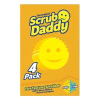 Scrub Daddy Original Sponges - Yellow (4 Pack)