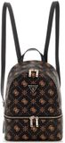 GUESS Silia Backpack Espresso Logo donkerbruin