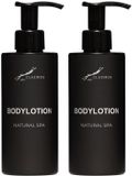 Claudius Cosmetics B.V. Claudius Cosmetics Bodylotion Natural Spa – 300 ml – set van 2 stuks - Hydraterend & Verzorgend