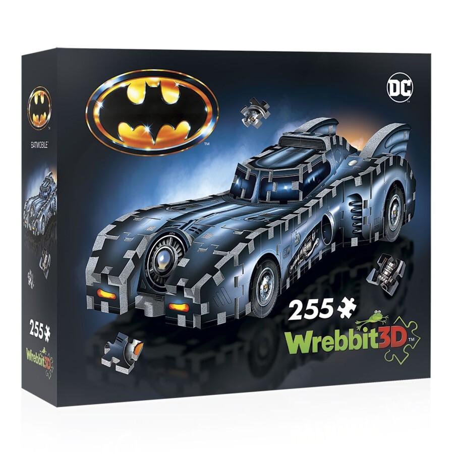 wrebbit 3D Puzzel - Batmobile (255 stukjes)