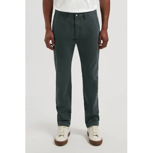 Dstrezzed tapered chino petrol