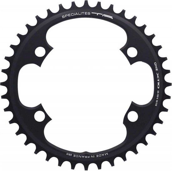 Specialités T.A. CGN France 4-spaaks lade TA One X110 Shim Racefiets zwart