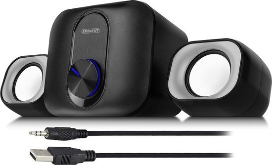 Eminent EM3515 - 2.1 PC Speakers - 11W - Black