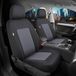 Skoda Housse de siège pour Skoda Fabia BJ à partir de 2021 – Housses de siège pour conducteur et passager en Noir/Gris