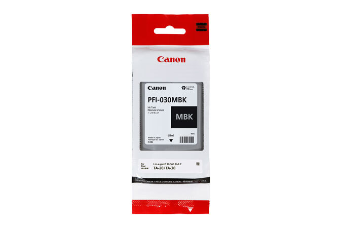 Canon PFI-030 MBK single pack / zwart