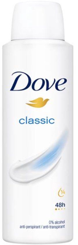 Dove Classic Deodorant Spray 150ml For Women