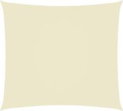 vidaXL Zonnescherm rechthoekig 5x6 m Oxford stof crèmekleurig