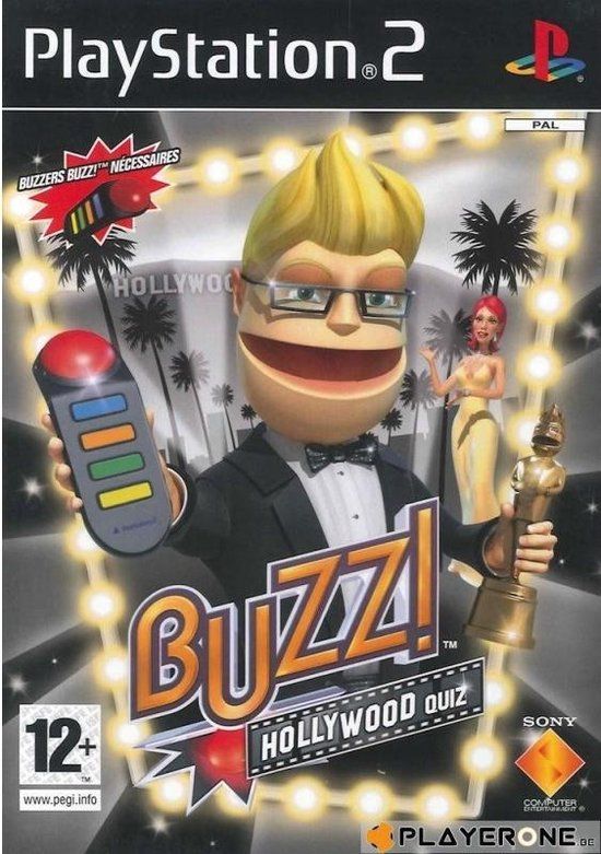 Merkloos Buzz! Hollywood Quiz - Playstation 2
